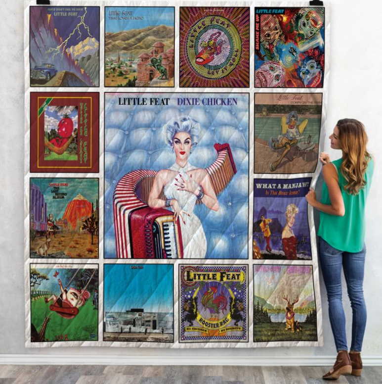 Little Feat Albums Version 3D Quilt Blanket