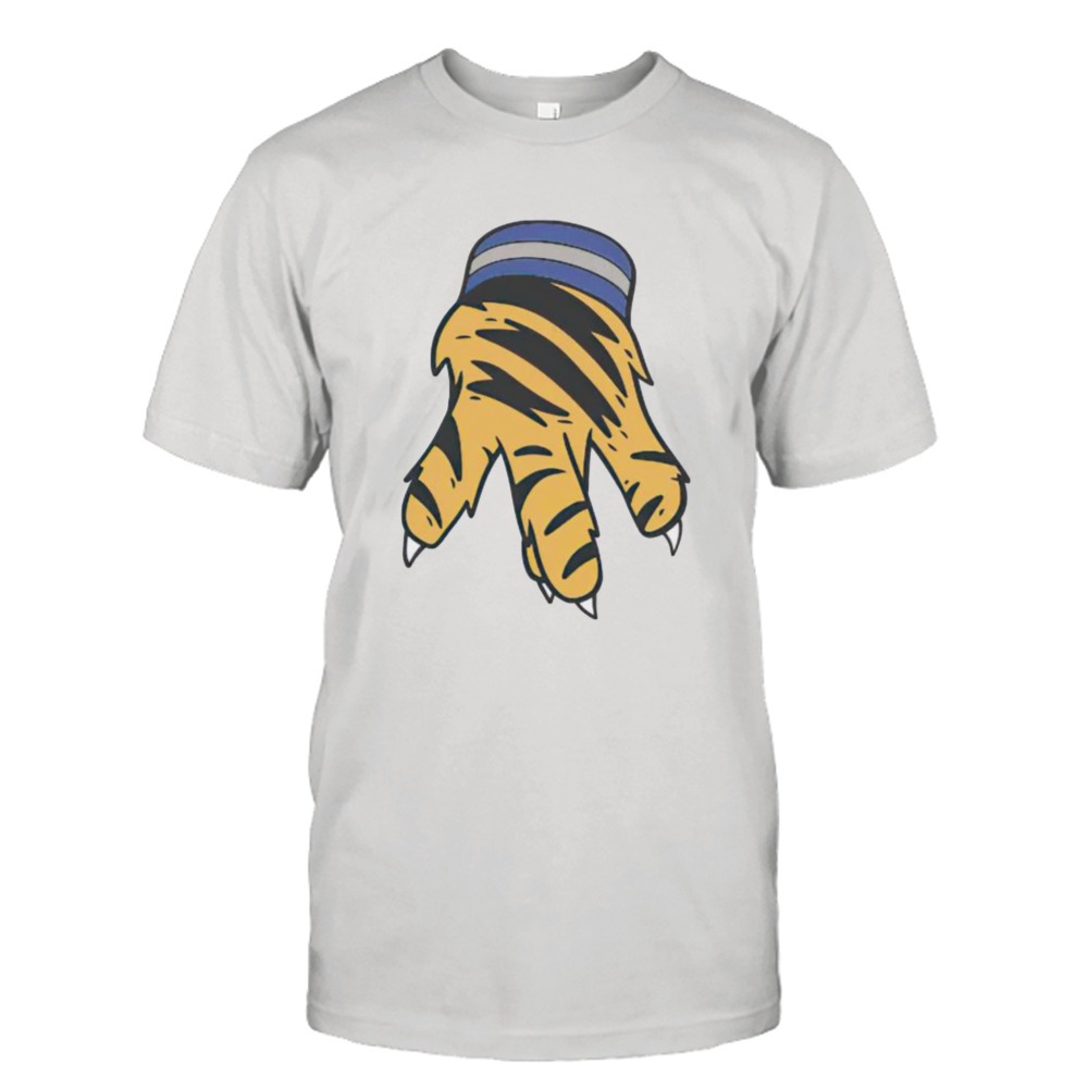 Memphis Tigers hand mascot shirt
