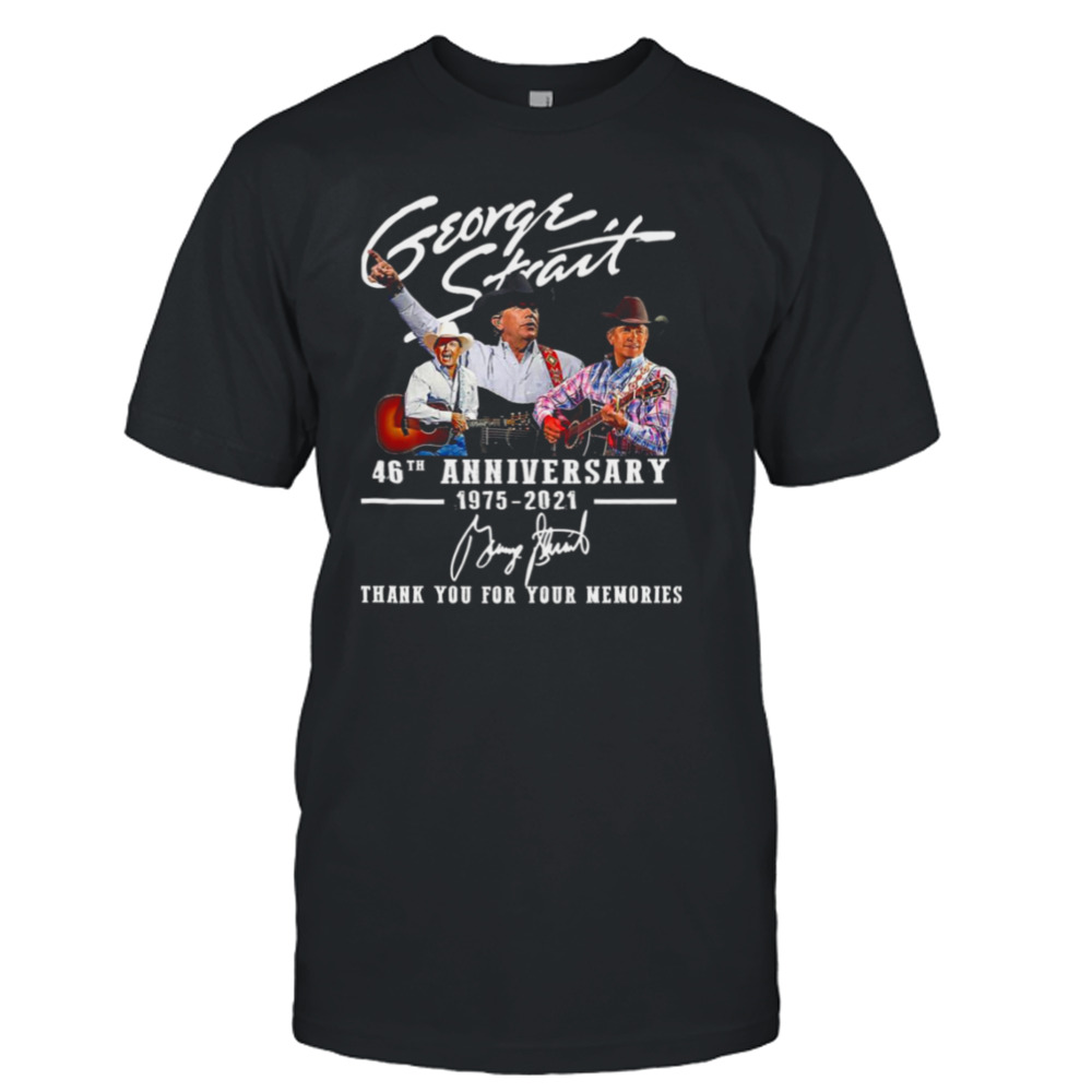 Thank You For The Memories 2021 George Strait shirt