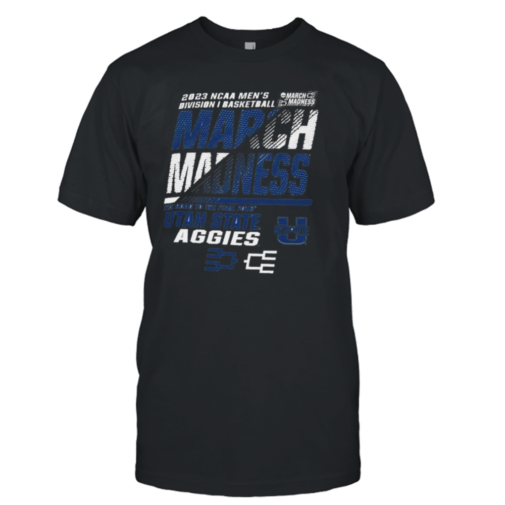 Utah State Men’s Basketball 2023 NCAA March Madness The Road To Final Four Shirt