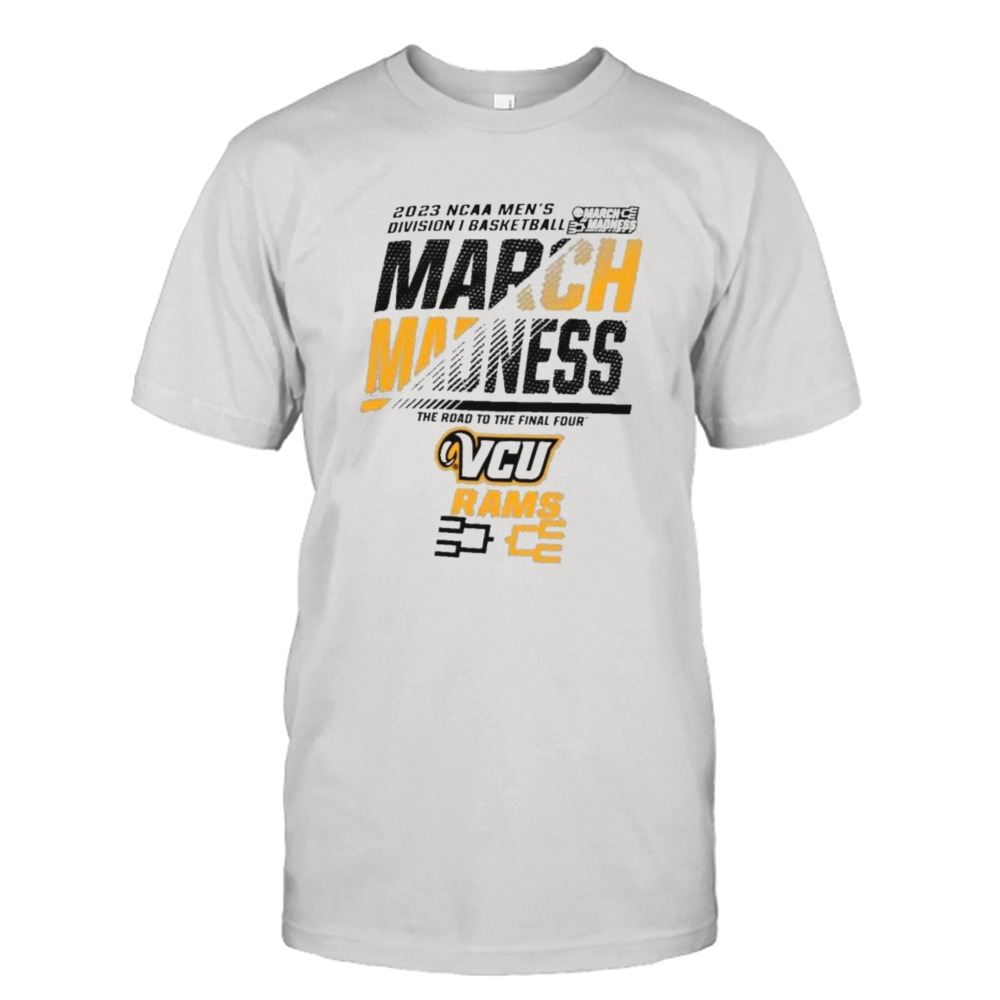 VCU Rams Men’s Basketball 2023 NCAA March Madness The Road To Final Four Shirt