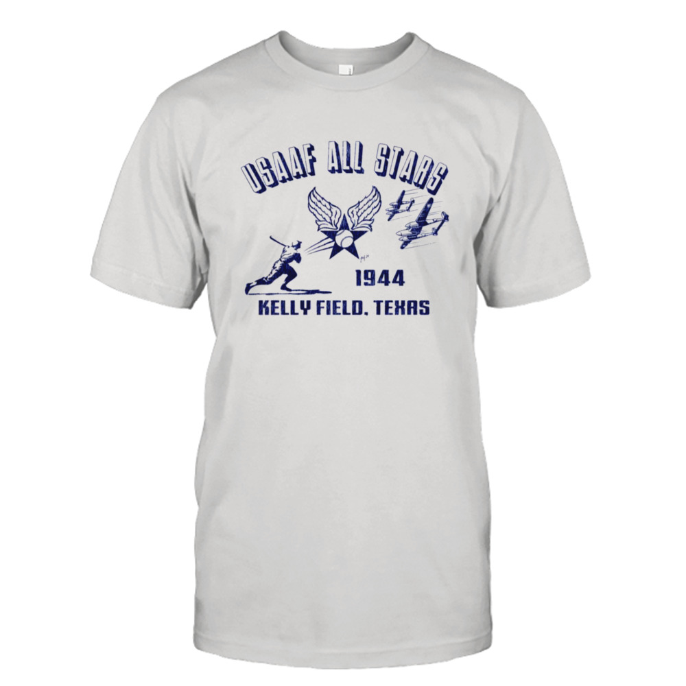 Wwii Usaaf All Stars Baseball 1944 Texas Souvenir shirt