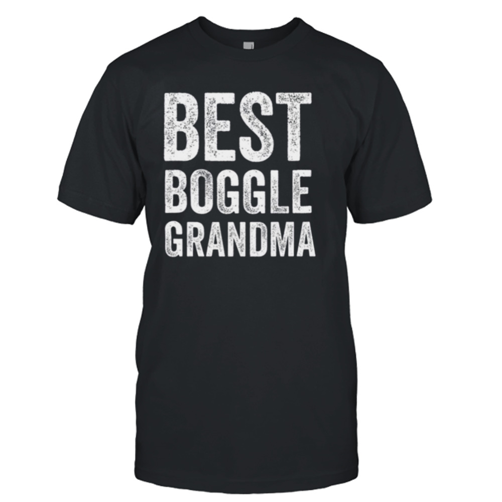 Boggle Grandma Board Game shirt