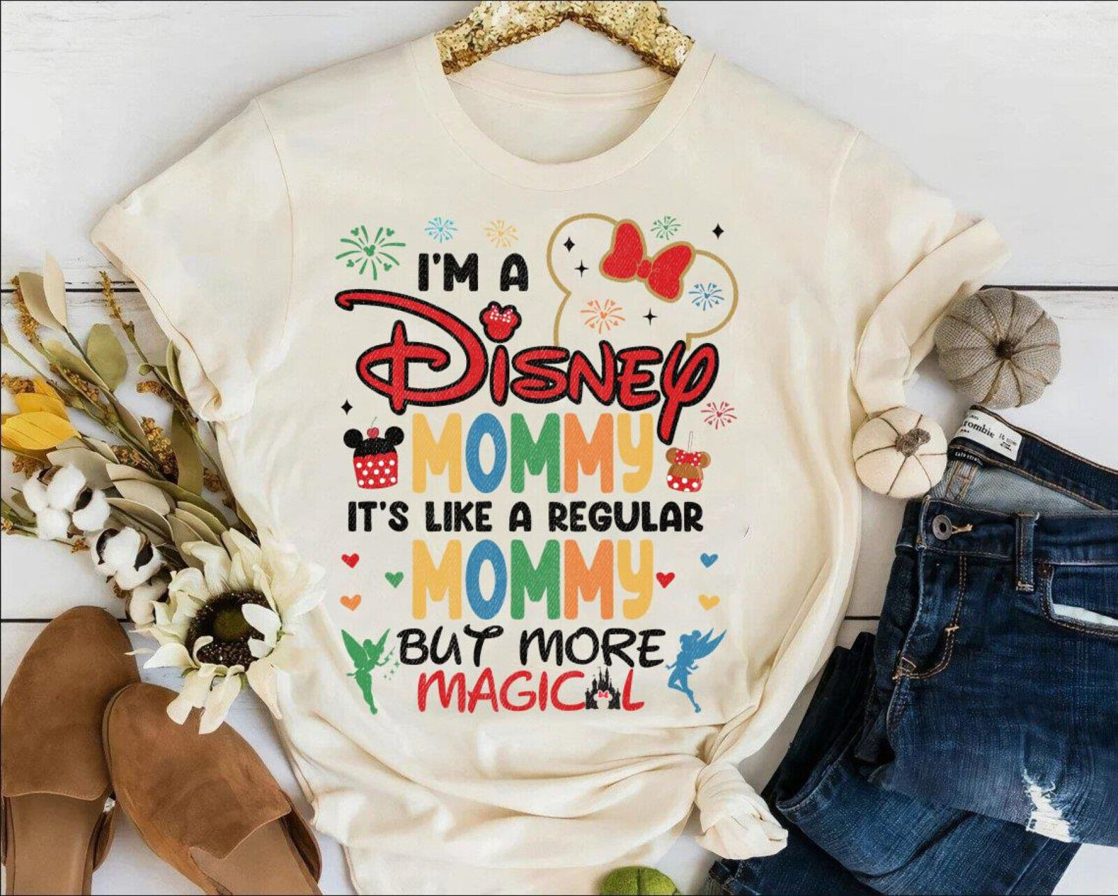 Disney Magical Mommy Tee Mother’s Day Tshirt