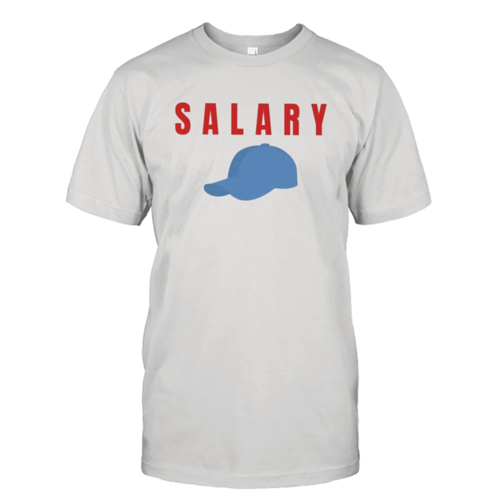 Kyle crabbs wearing salary T-shirt