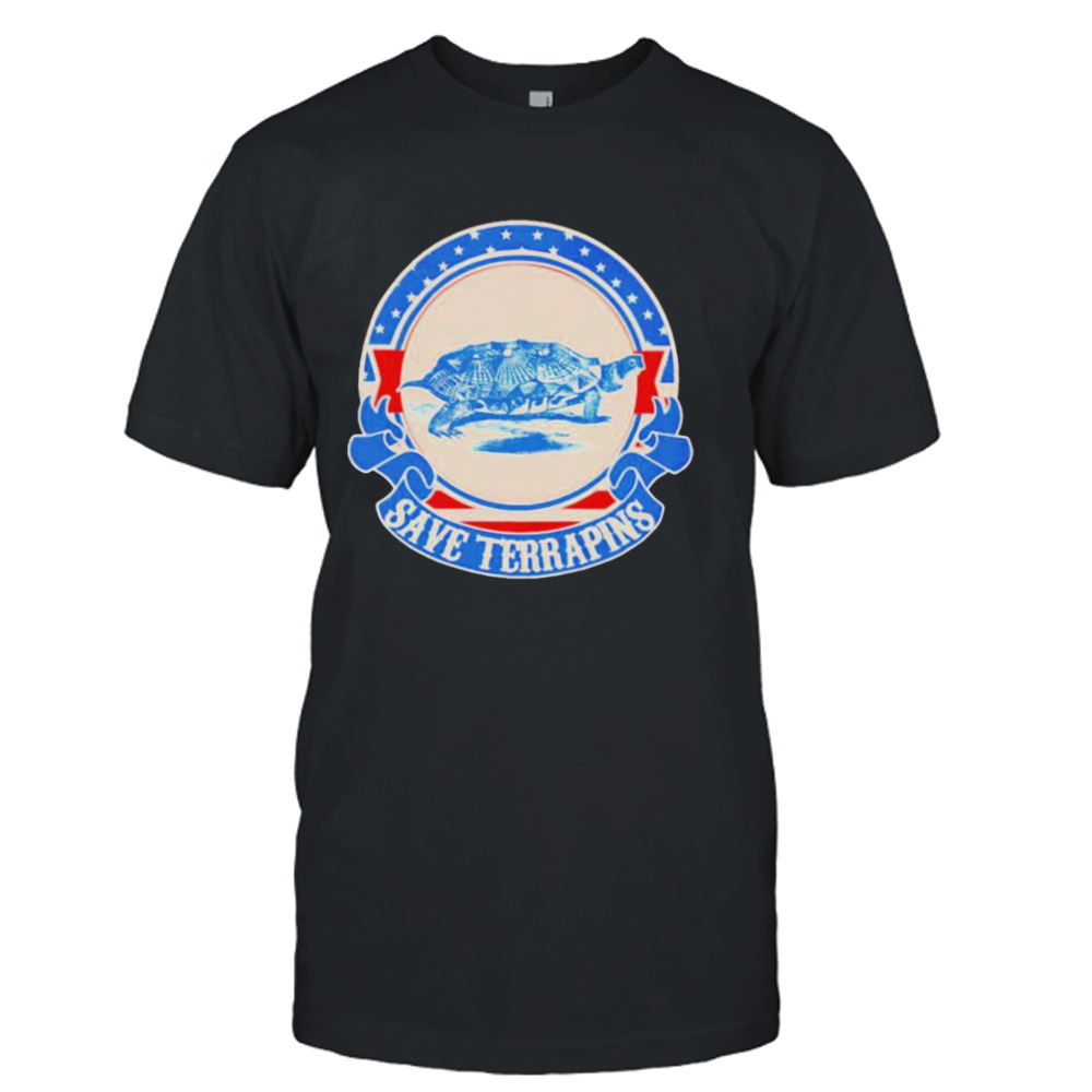 Save terrapins vintage T-shirt