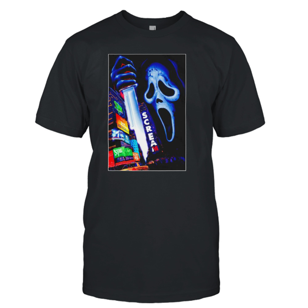 Scream six poster ghostface shirt