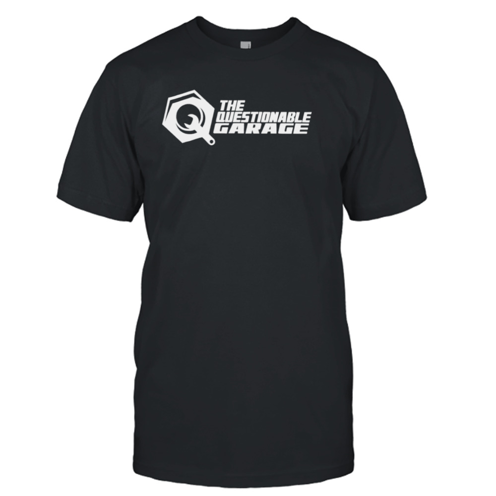 The Questionable Garage logo shirt