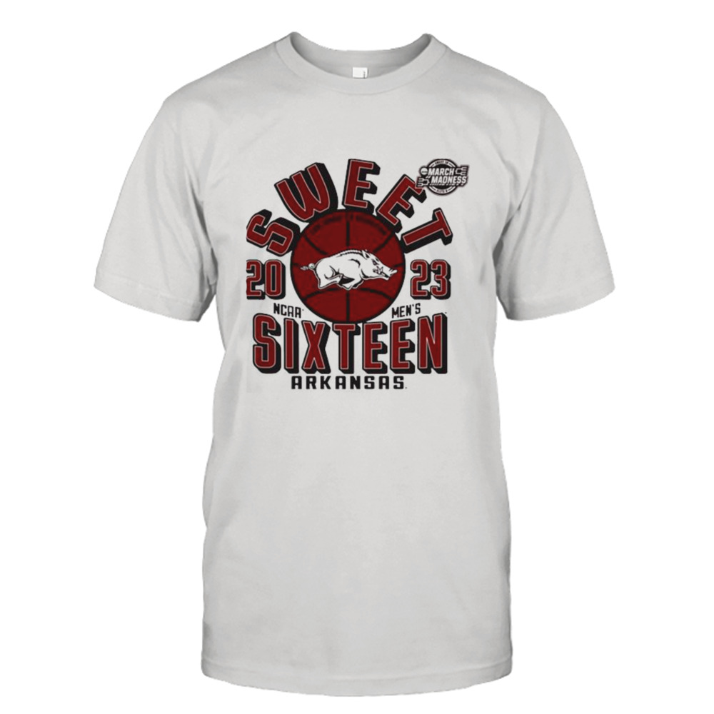 Arkansas Razorbacks 2023 NCAA Men’s Basketball Sweet 16 shirt