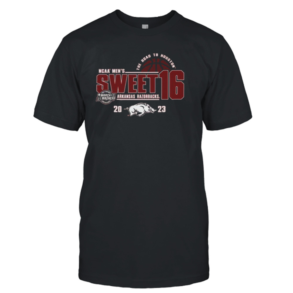 Arkansas Razorbacks 2023 Sweet 16 NCAA shirt