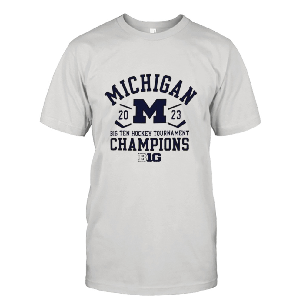 Champion University of Michigan Hockey 2023 Big Ten Tournament Champions shirt