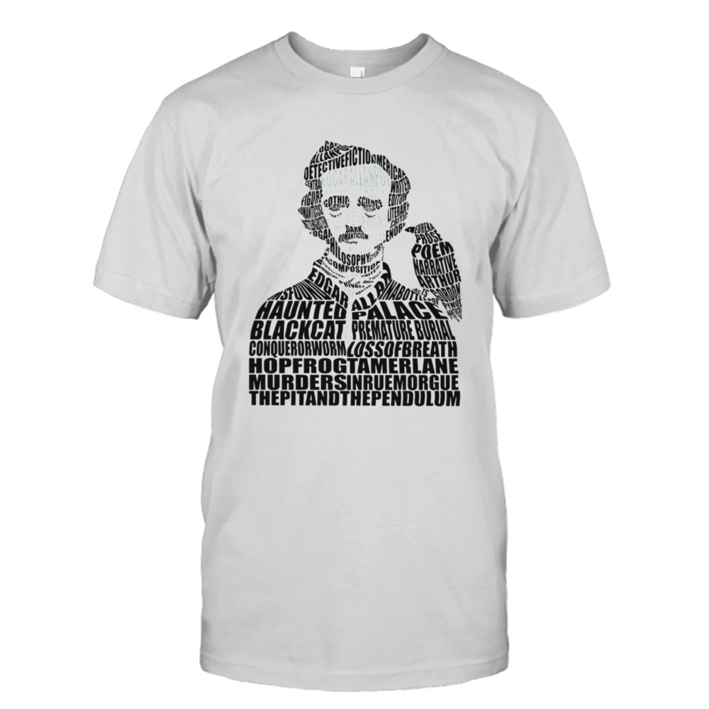 Edgar Allan Poe Calligram shirt