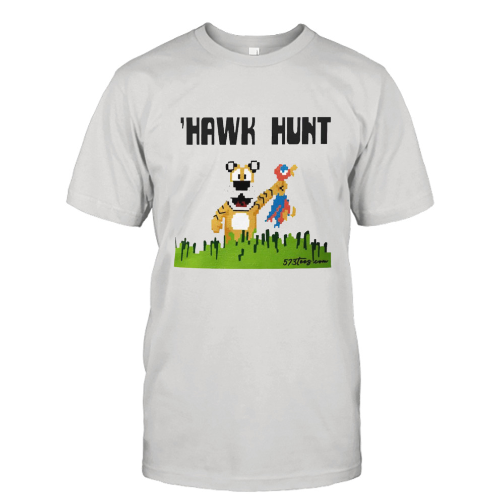 Hawk hunt 8-bit shirt