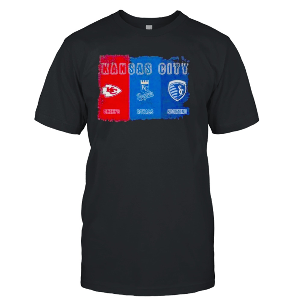 Kansas City Sports Chiefs Royals Sporting Champion 2023 T Shirt - Banantees