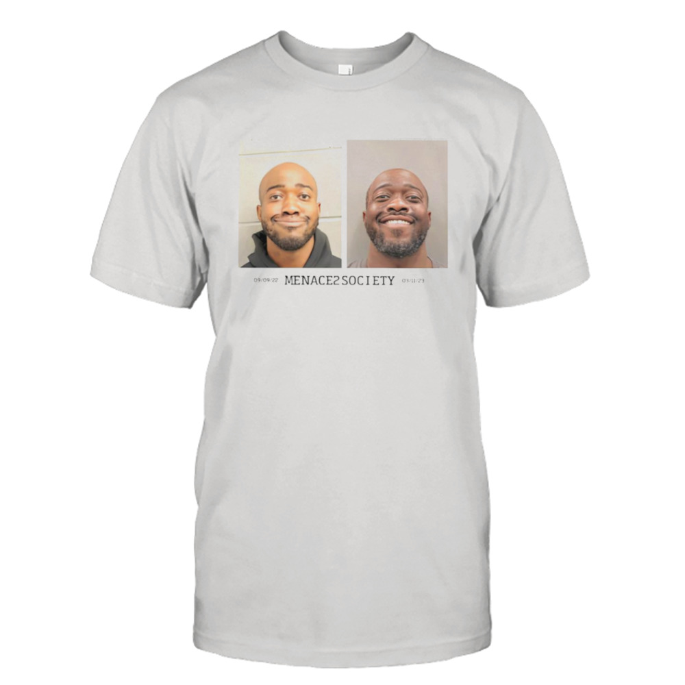 Menaces society Raw dog it mugshot shirt