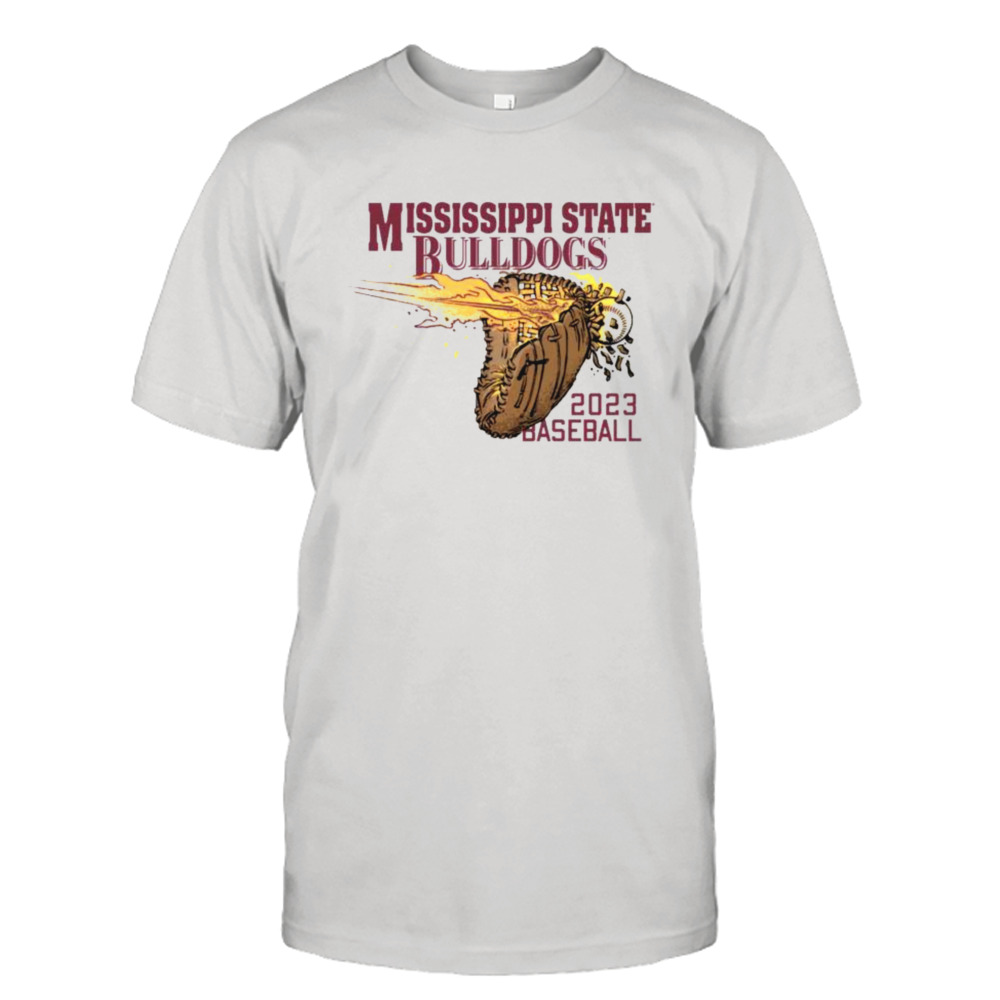 Mississippi State Bulldogs Hot Hands 2023 baseball T-shirt