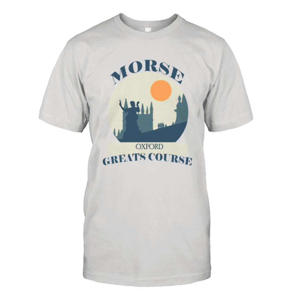 Morse Greats Course Itv Endeavour shirt