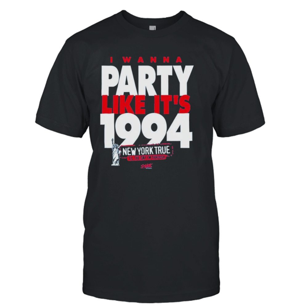 New York Rangers I Wanna Party Like It’s 1994 Shirt