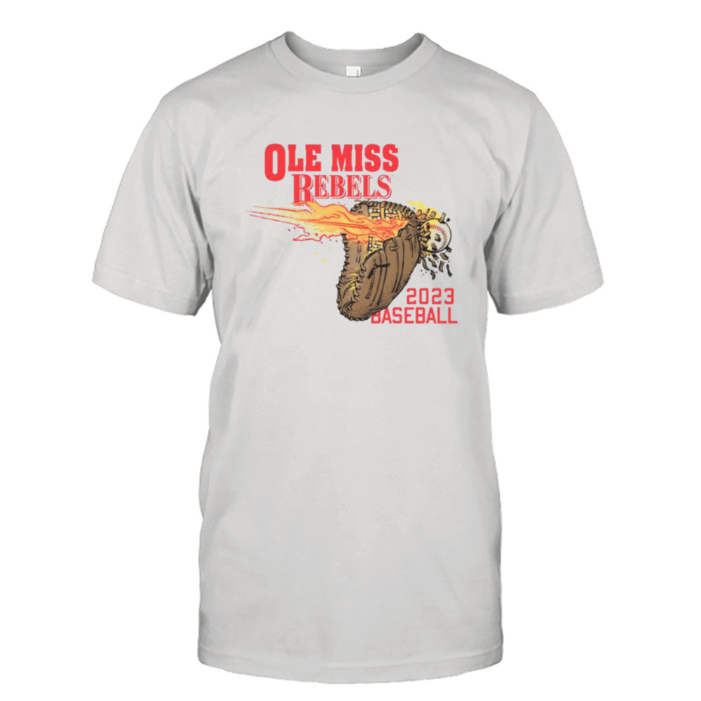 Ole Miss Rebels Hot Hands 2023 baseball T-shirt