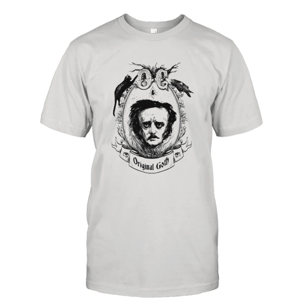 Original Goth Edgar Allan Poe shirt