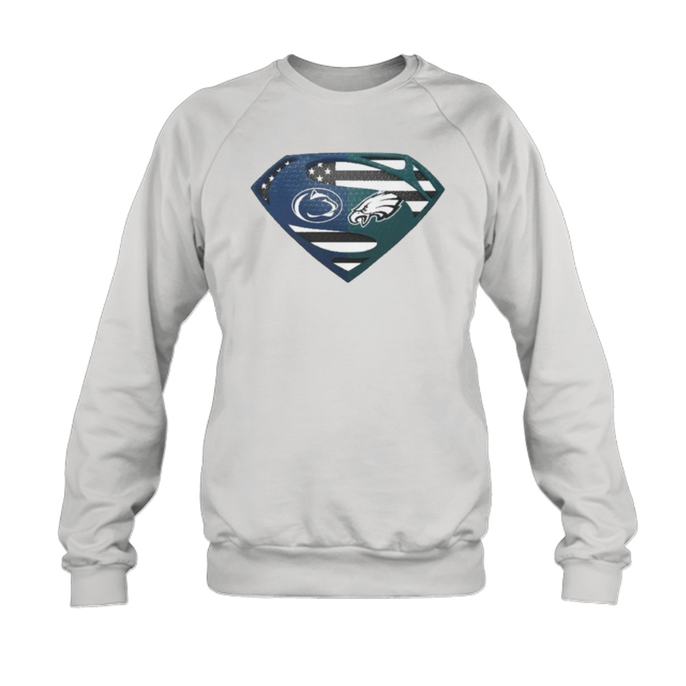 Original Philadelphia Eagles Penn State Nittany Lions Superman