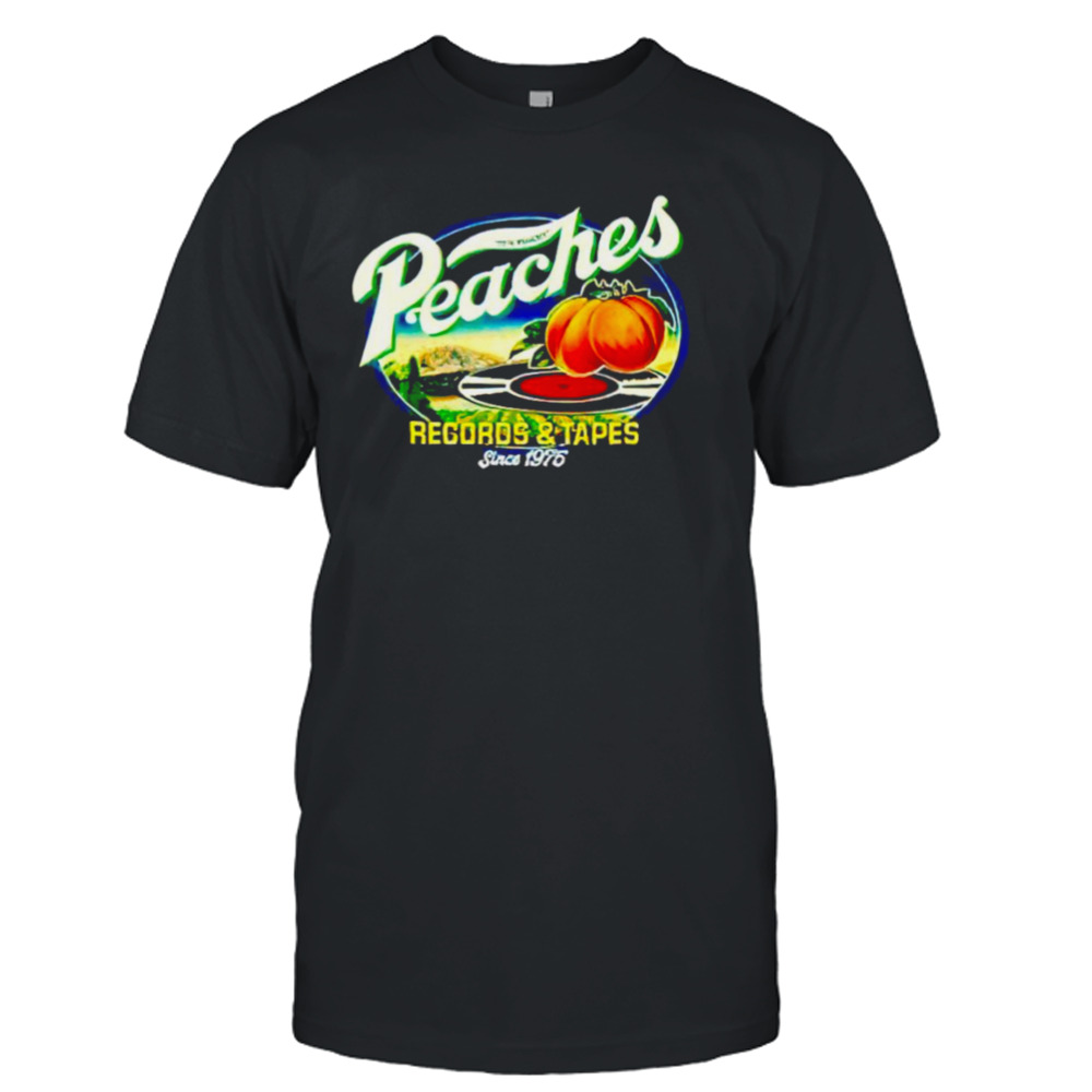 Peaches Records and Tape shirt