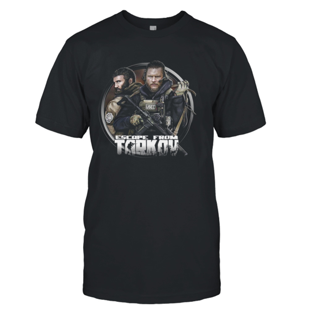 Round Design Game Escape From Tarkov shirt