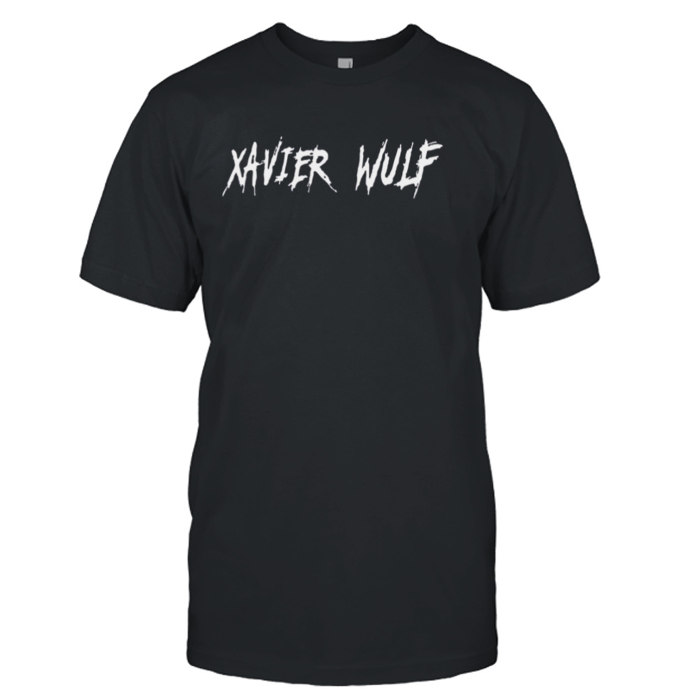 White Name Singer Xavier Wulf shirt