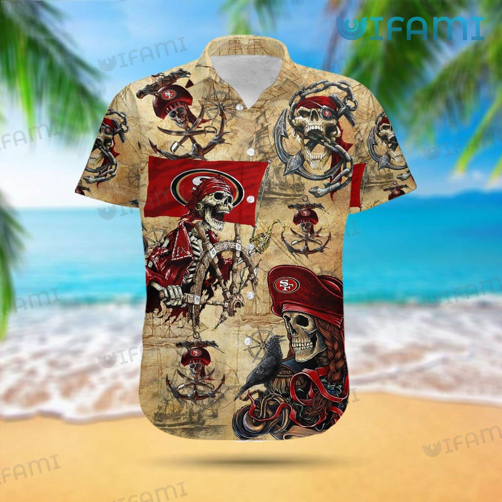 hawaiian 49ers shirt