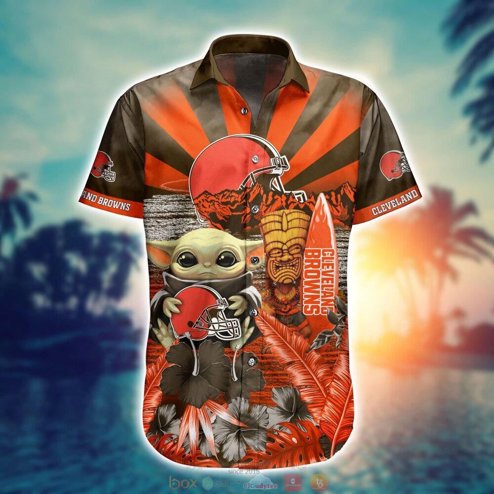 Cleveland browns 2024 hawaiian shirt