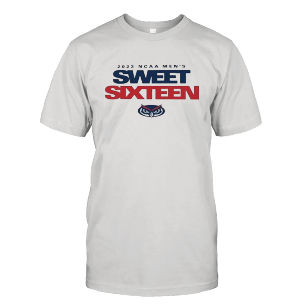 Florida Atlantic University Men’s Basketball 2023 Sweet 16 T-Shirt