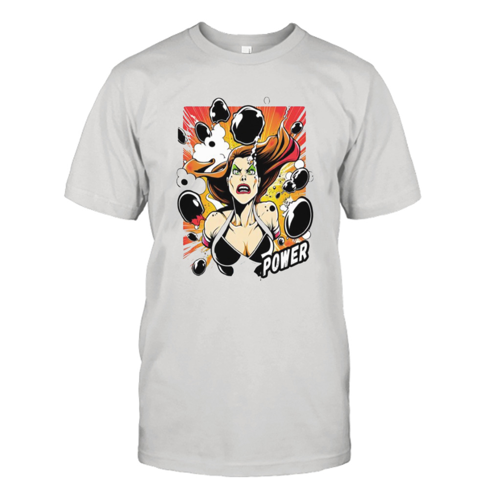 Gaming Power 90s Style Comic shirt