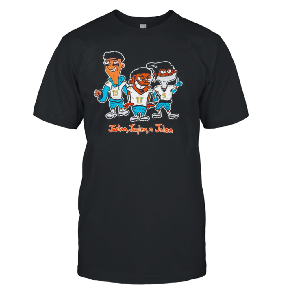 Jaelan Jaylen N Jalen Miami Dolphins shirt