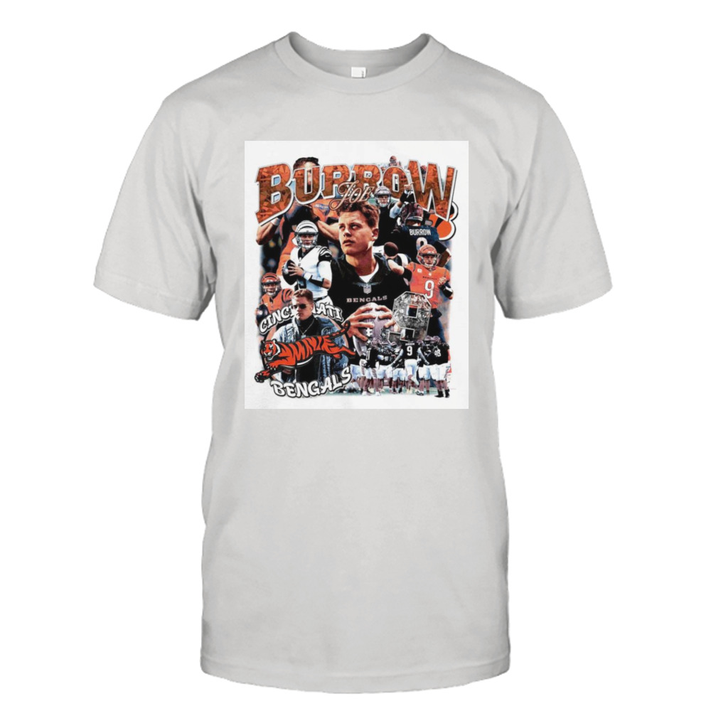 Joe Burrow Cincinnati Bengals retro shirt