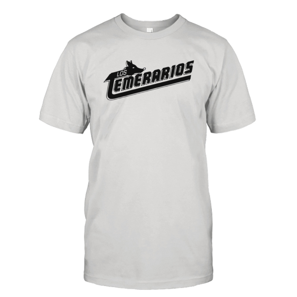 Los Temerarios Black Text Logo shirt