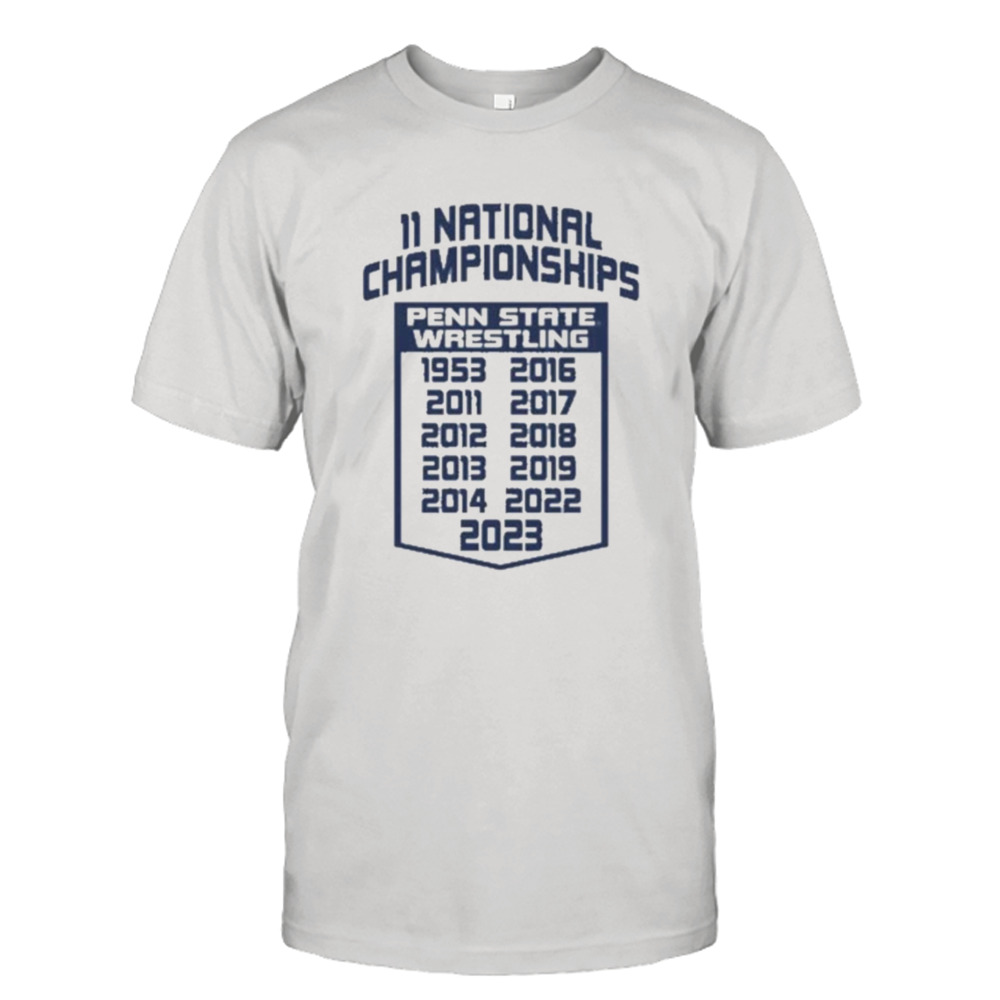 Penn State Wrestling 11 National Champions Shirt