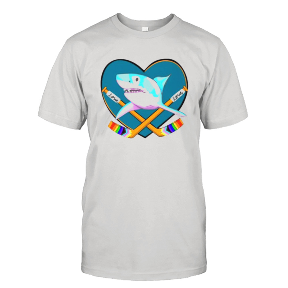 San Jose Sharks Pride Night shirt