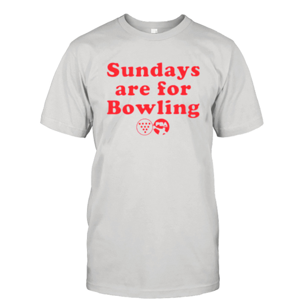 Sunday are for bowling shirt