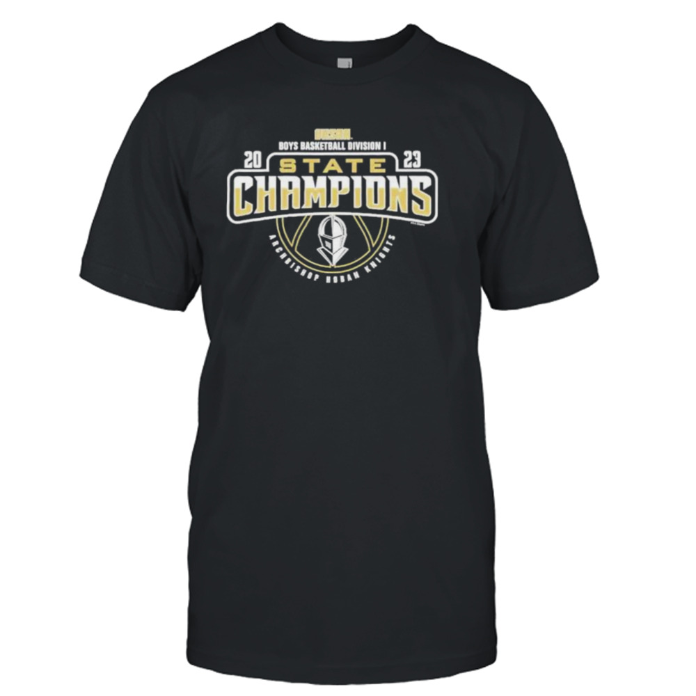 2023 Ohsaa Boys Basketball Division I State Champions Archbishop Hoban Knights Shirt