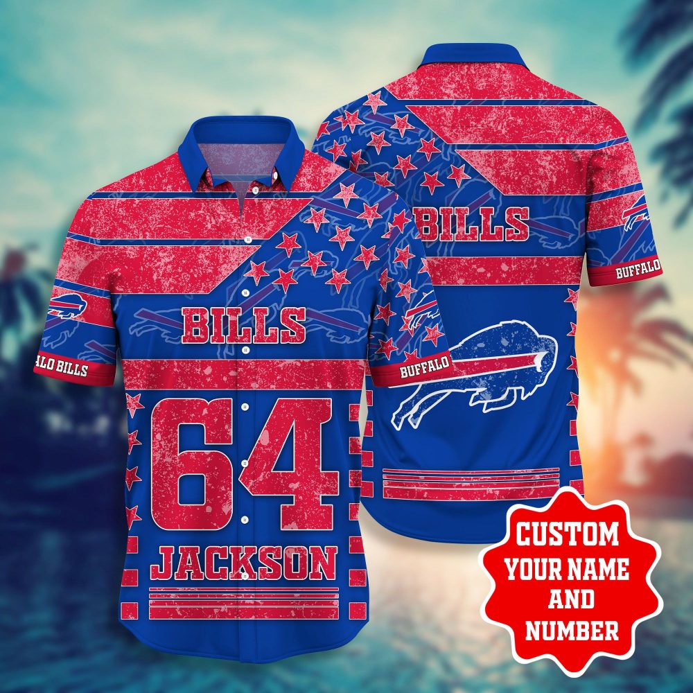 Buffalo Bills 3D Personalized Hawaii Shirt And Shorts Gift For Men And Women