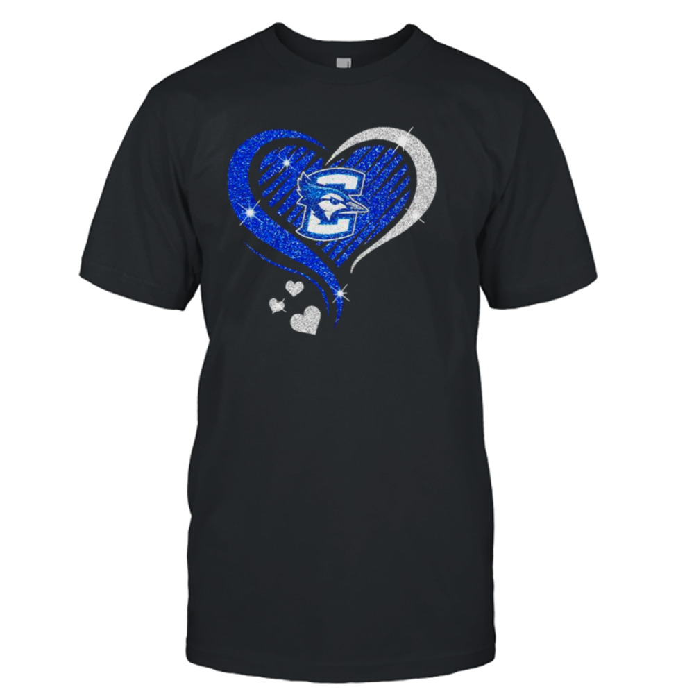 Creighton Bluejays basketball Love Heart diamond 2023 NCAA shirt