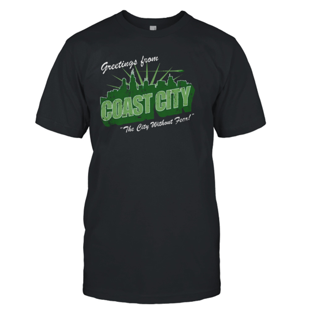 Greetings From Coast City Dc Comic shirt