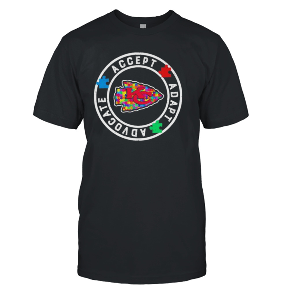 Kansas City Chiefs Accept adapt advocate autism shirt