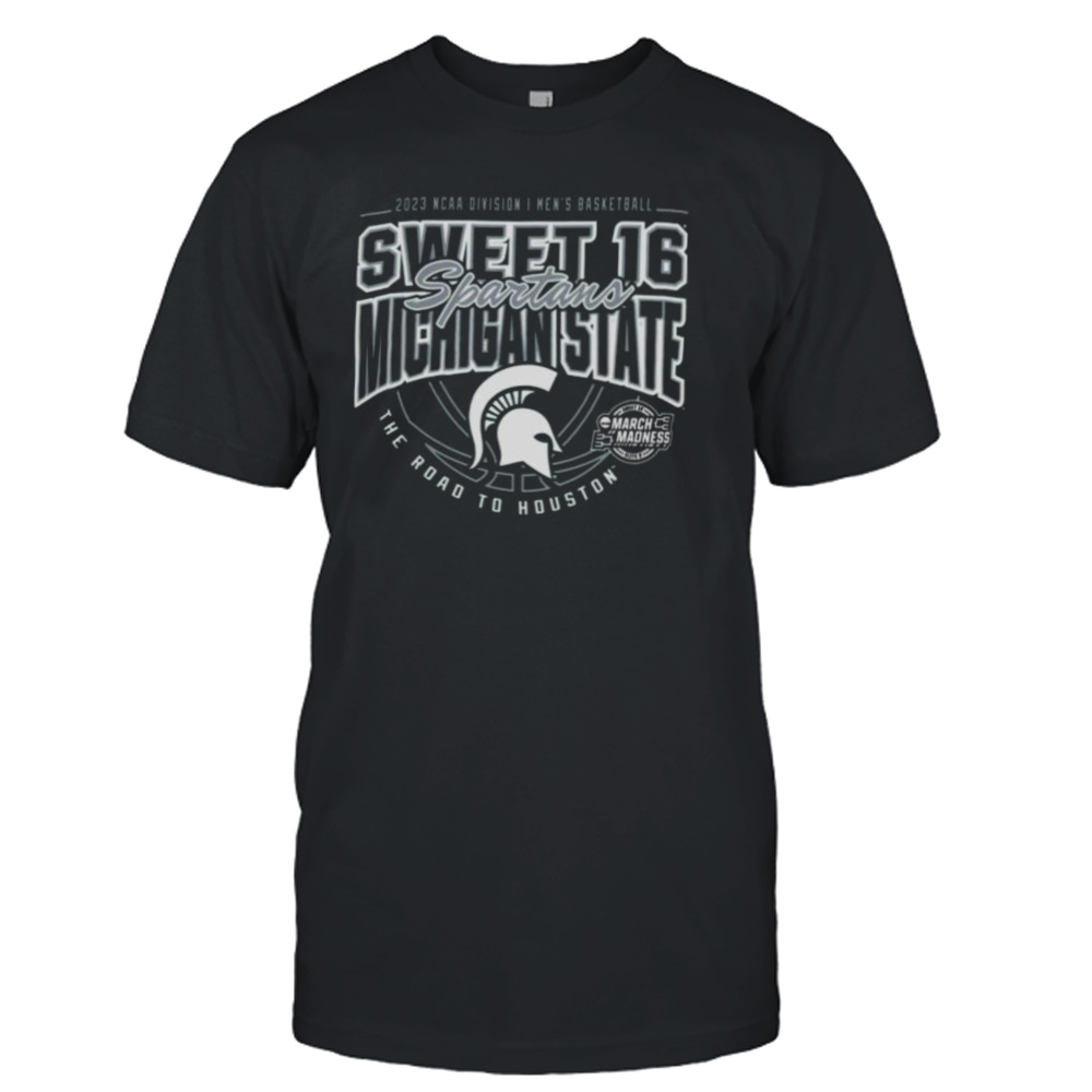 Michigan State Spartans Sweet 16 2023 NCAA Division I men’s Basketball New York D I M shirt