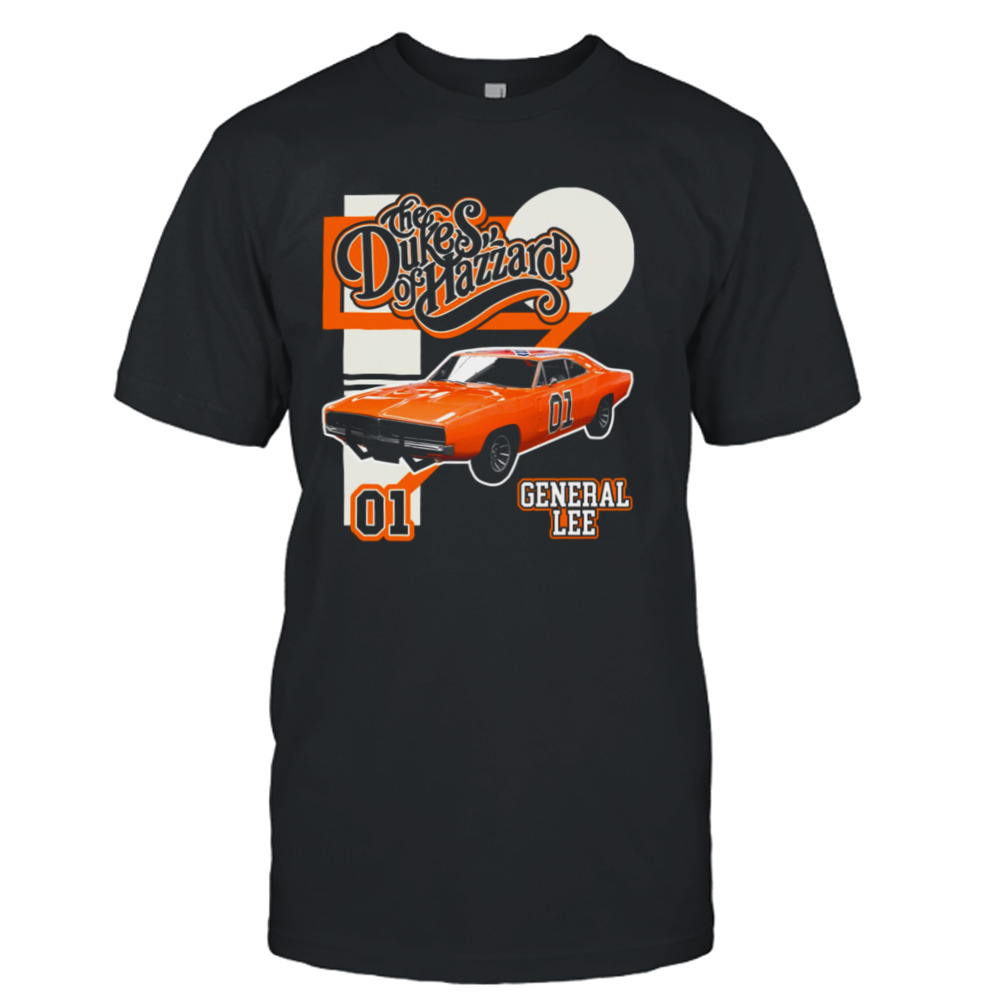 Retro Style General Lee Hazzard Racing Design Dukes Of Hazzard shirt