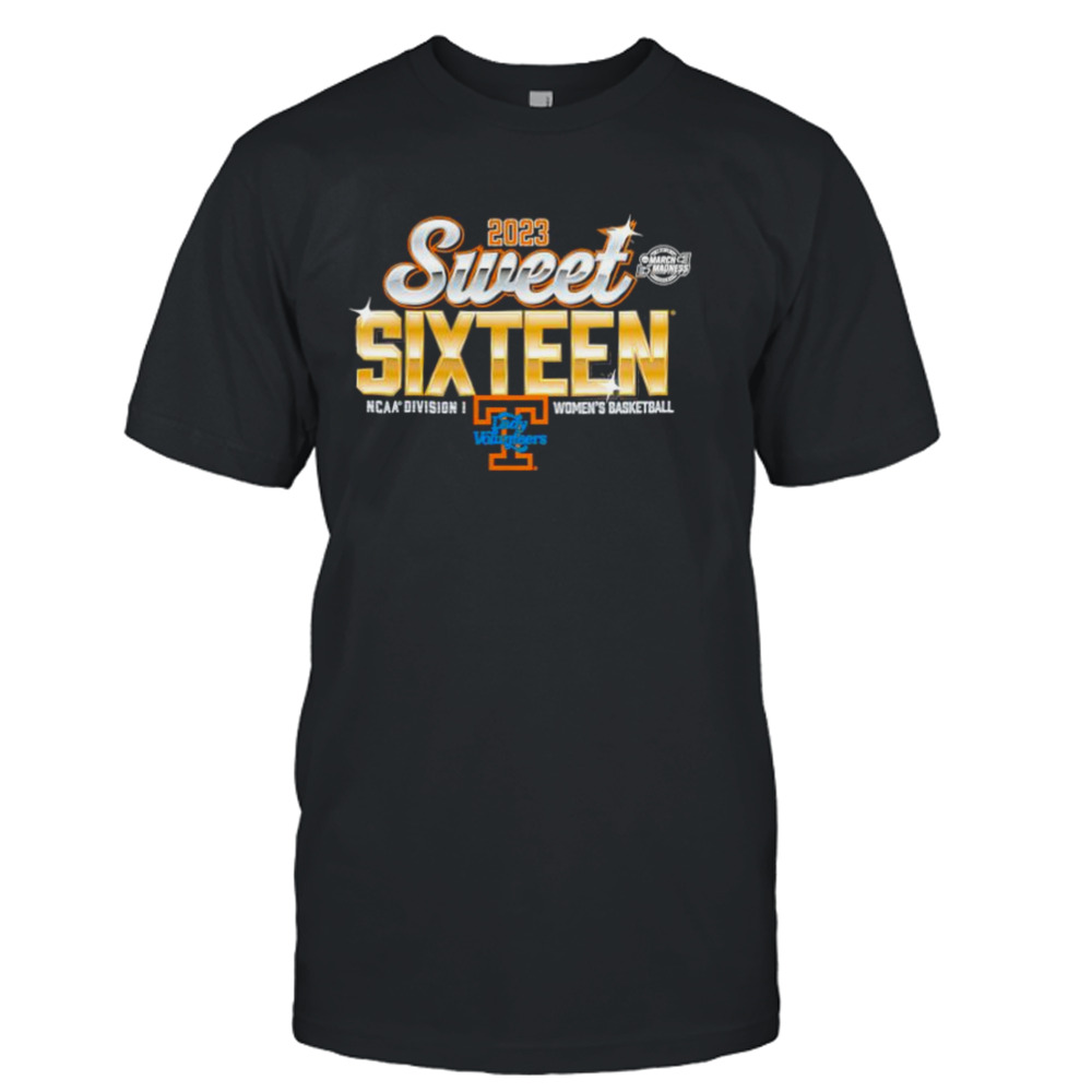 Tennessee Lady Vols 2023 NCAA Women’s Basketball Tournament March Madness Sweet 16 T-Shirt