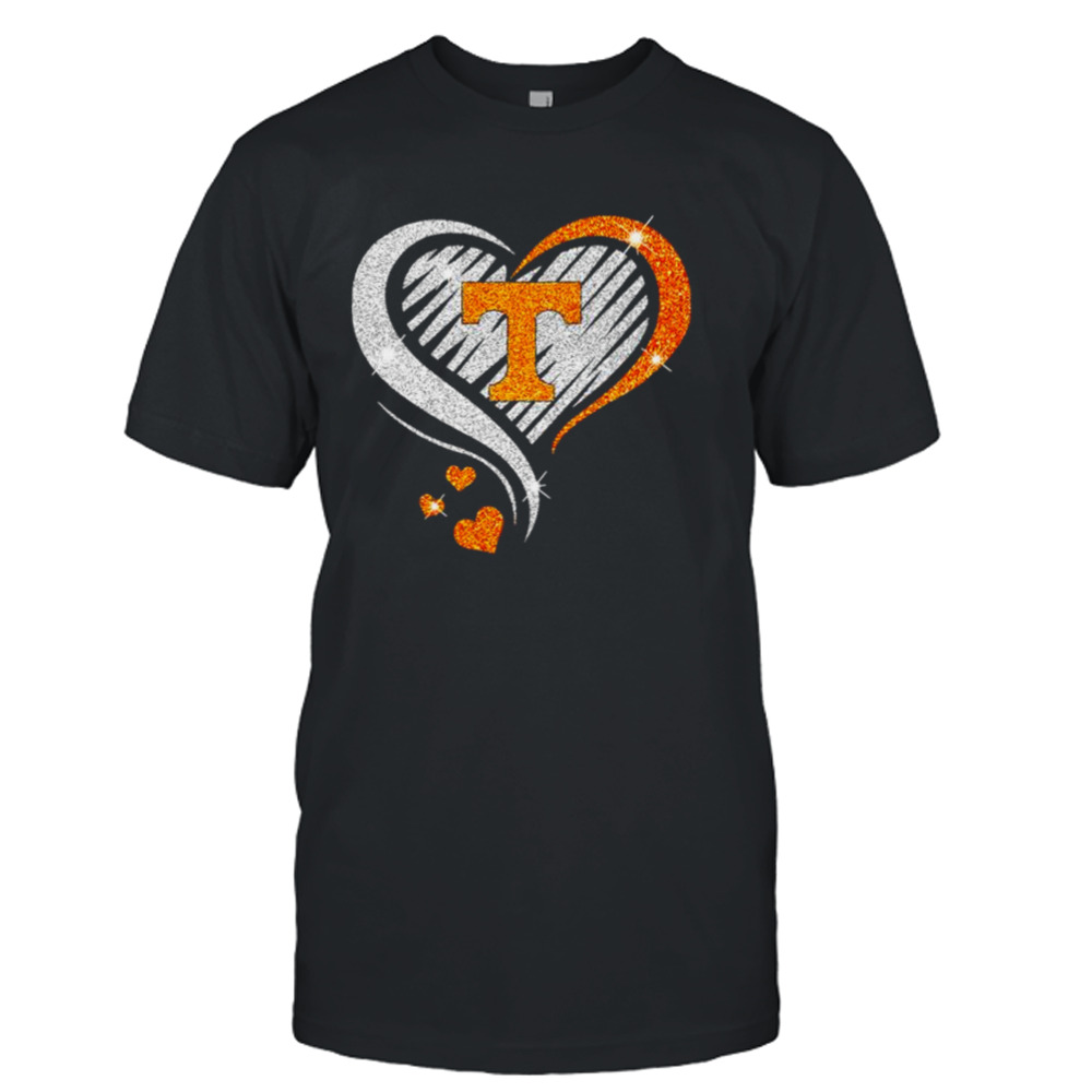 Tennessee Vols Lady basketball Love Heart diamond 2023 NCAA shirt