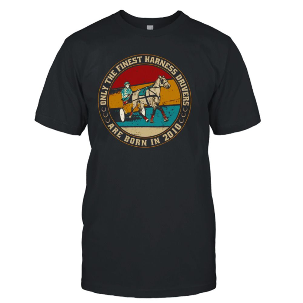 Trotting Horse Vintage 2010 Birthday shirt