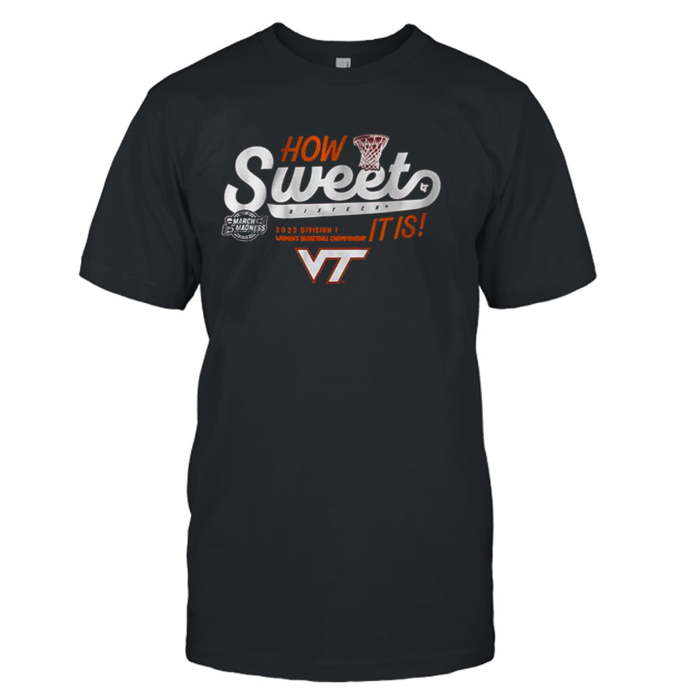 Virginia Tech Women’s Basketball Sweet Sixteen 2023 Division I women’s championship shirt