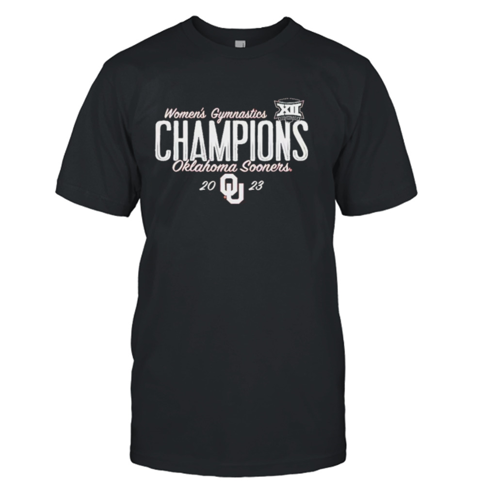 Women’s Gymnastics Champions Oklahoma Sooners 2023 Big 12 Tournament Champions Shirt